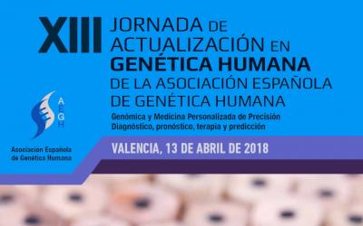 XIII Jornada de Actualización en Genética Humana